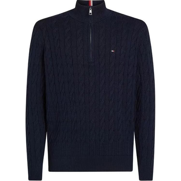 Tommy Hilfiger Трикотаж Мужской Темно-синий - изображение 1