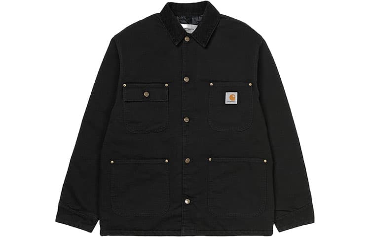 Куртка Carhartt WIP OG Chore Coat Black - изображение 1
