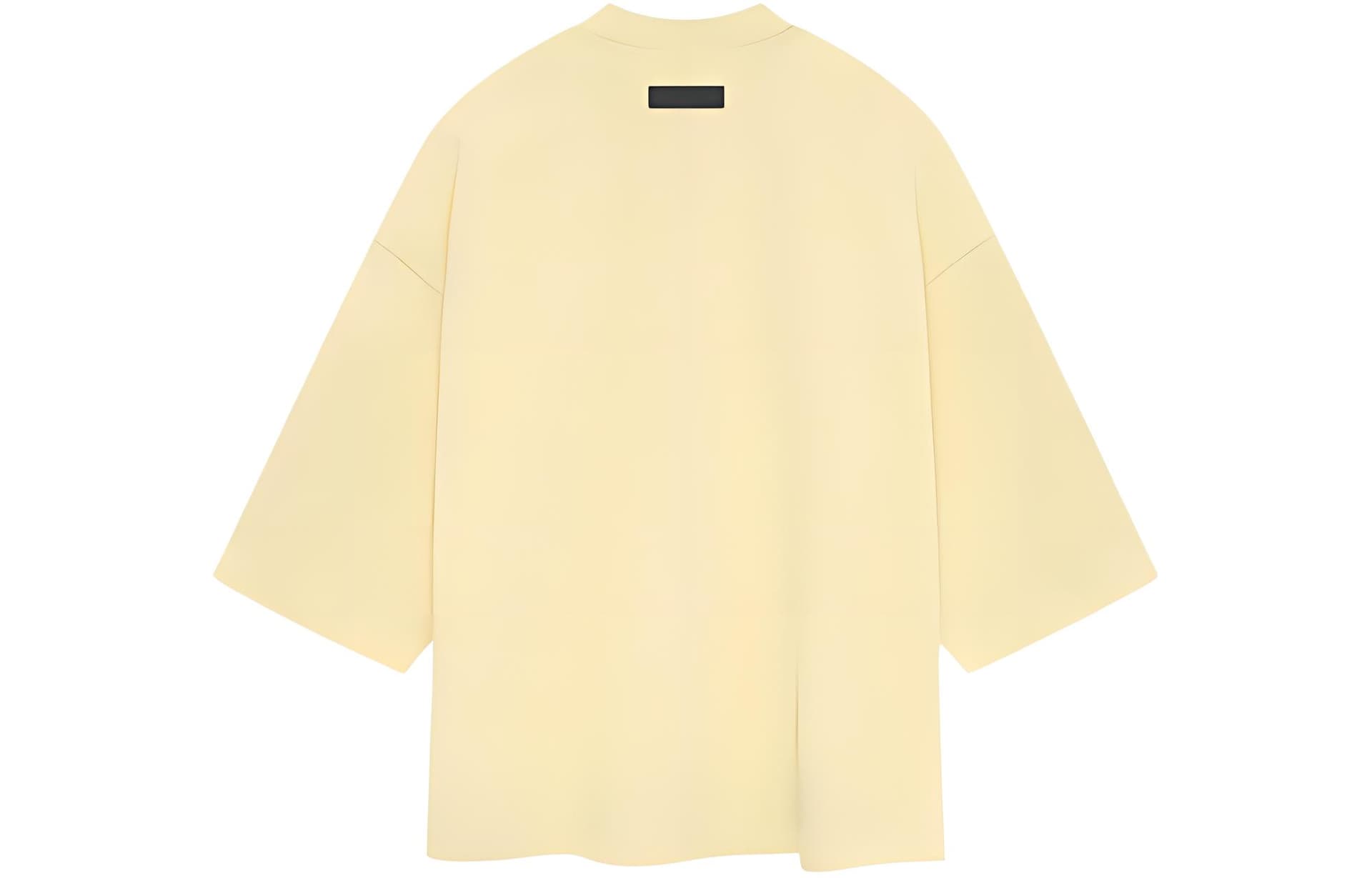 Fear of God Essentials SS24 Football Tee V GARDEN YELLOW - изображение 2