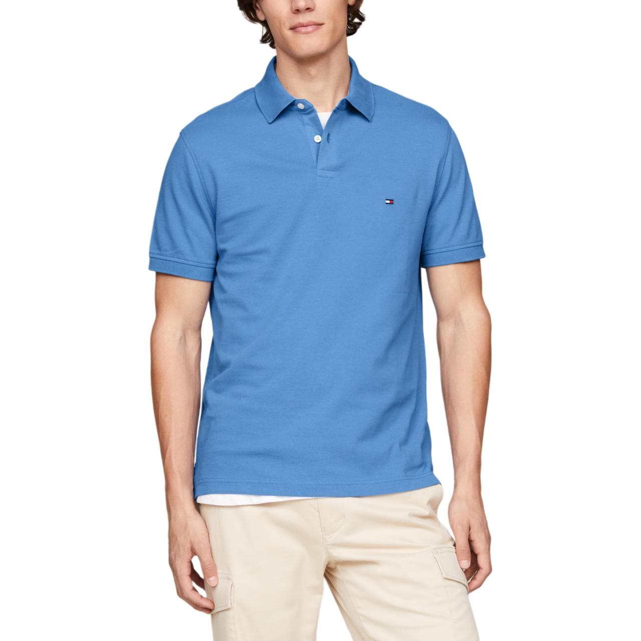 Поло Tommy Hilfiger Polo Мужское Синий - изображение 1