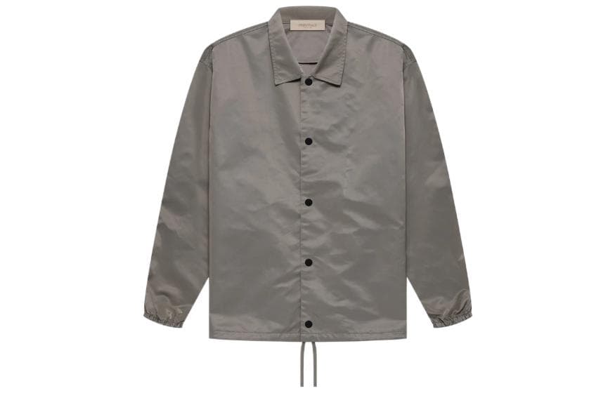 Куртка Fear of God Essentials SS22 Coaches Jacket Desert Taupe Logo - изображение 1