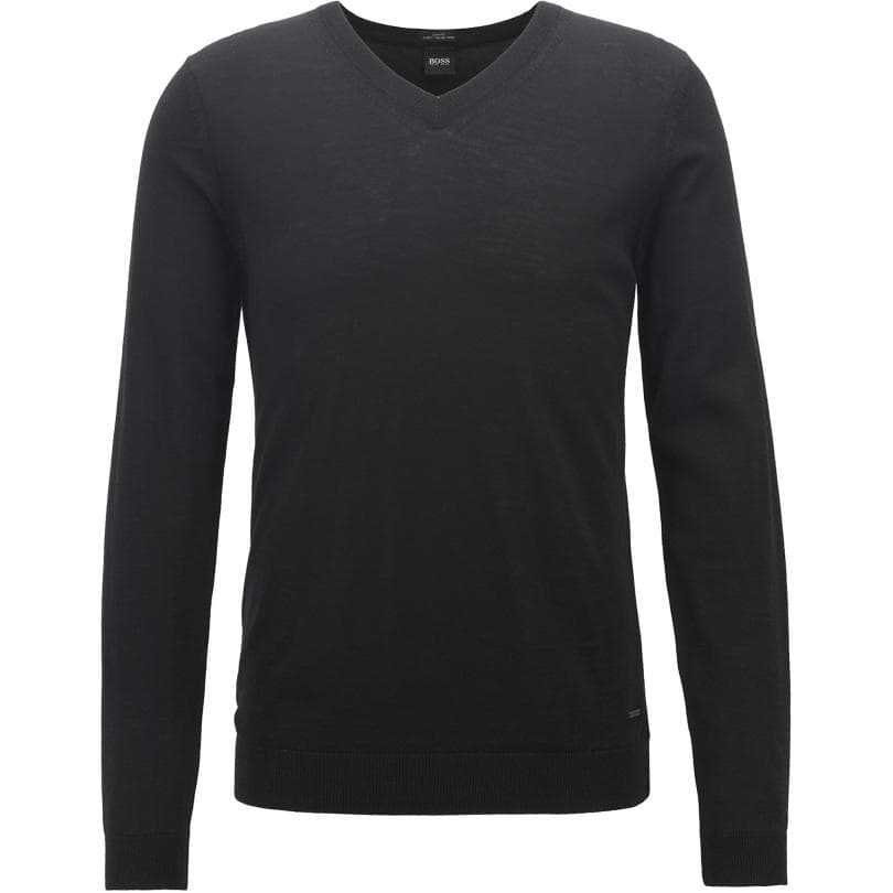 Кофта Hugo Boss Черные Мужские Свитера - изображение 1