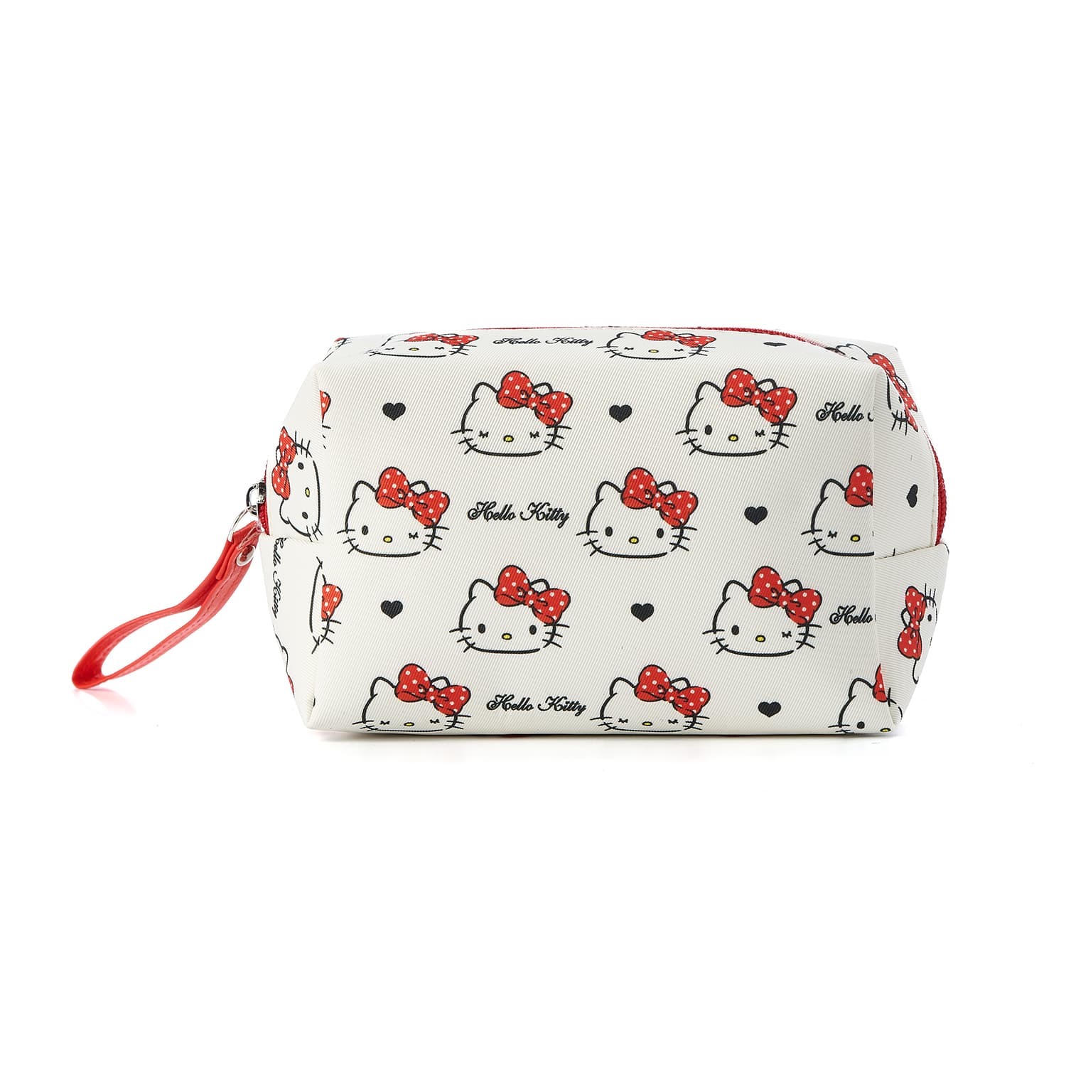 Сумка Sanrio Hello Kitty Холщовая косметичка для макияжа Женская Красная - изображение 1