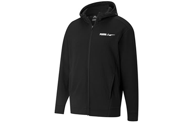 Куртка Puma Winterized Logo Hoodie Jacket Black - изображение 1