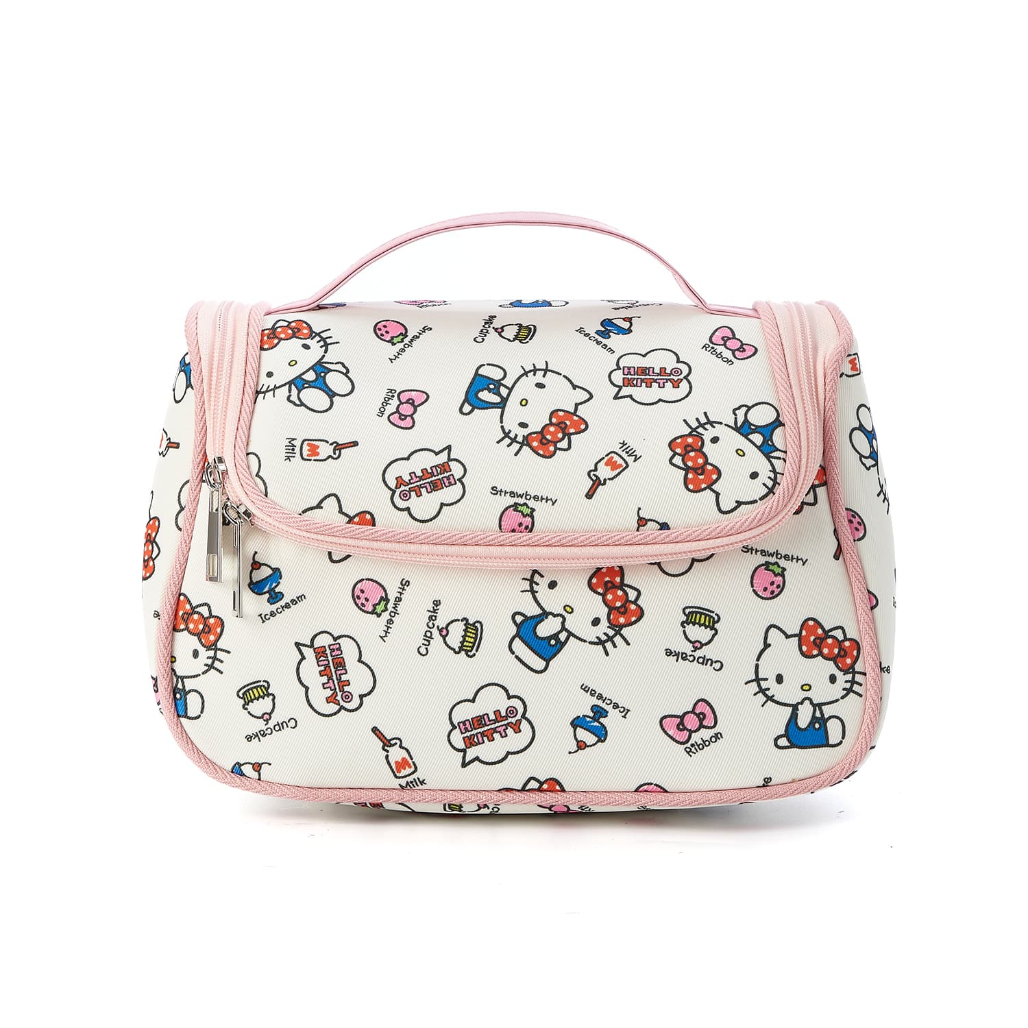 Сумка Sanrio Hello Kitty Холщовая косметичка Сумка Женская Синяя - изображение 1