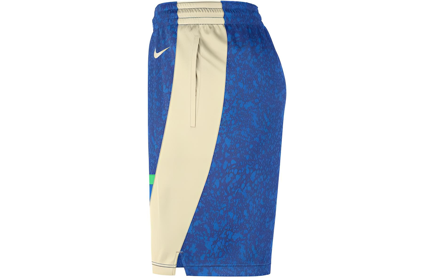 Шорты Nike Milwaukee Bucks City Edition 2023/24 Shorts - изображение 3