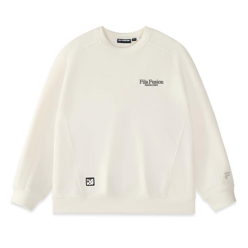 Худи FILA FUSION Толстовка Мужской Облачный Белый - изображение 1