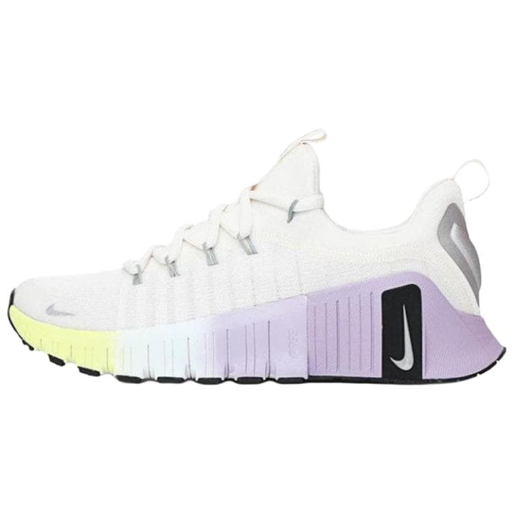 Кроссовки для бега Nike Free Metcon 6 Устойчивые к истиранию низкие беговые кроссовки для женщин белые и фиолетовые - изображение 1