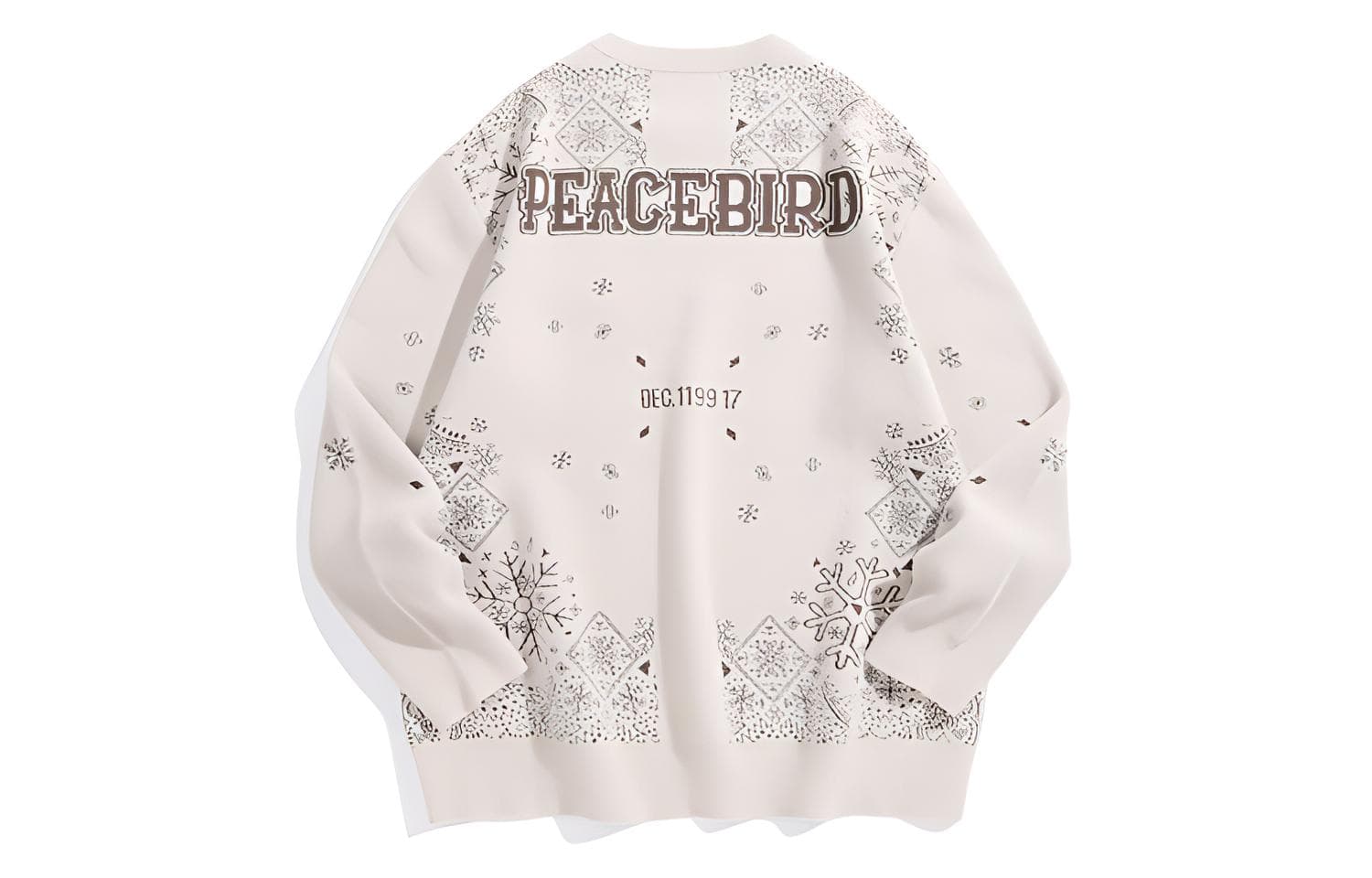 Кофта PEACEBIRD MEN Хаки 1 Мужские Свитера - изображение 2