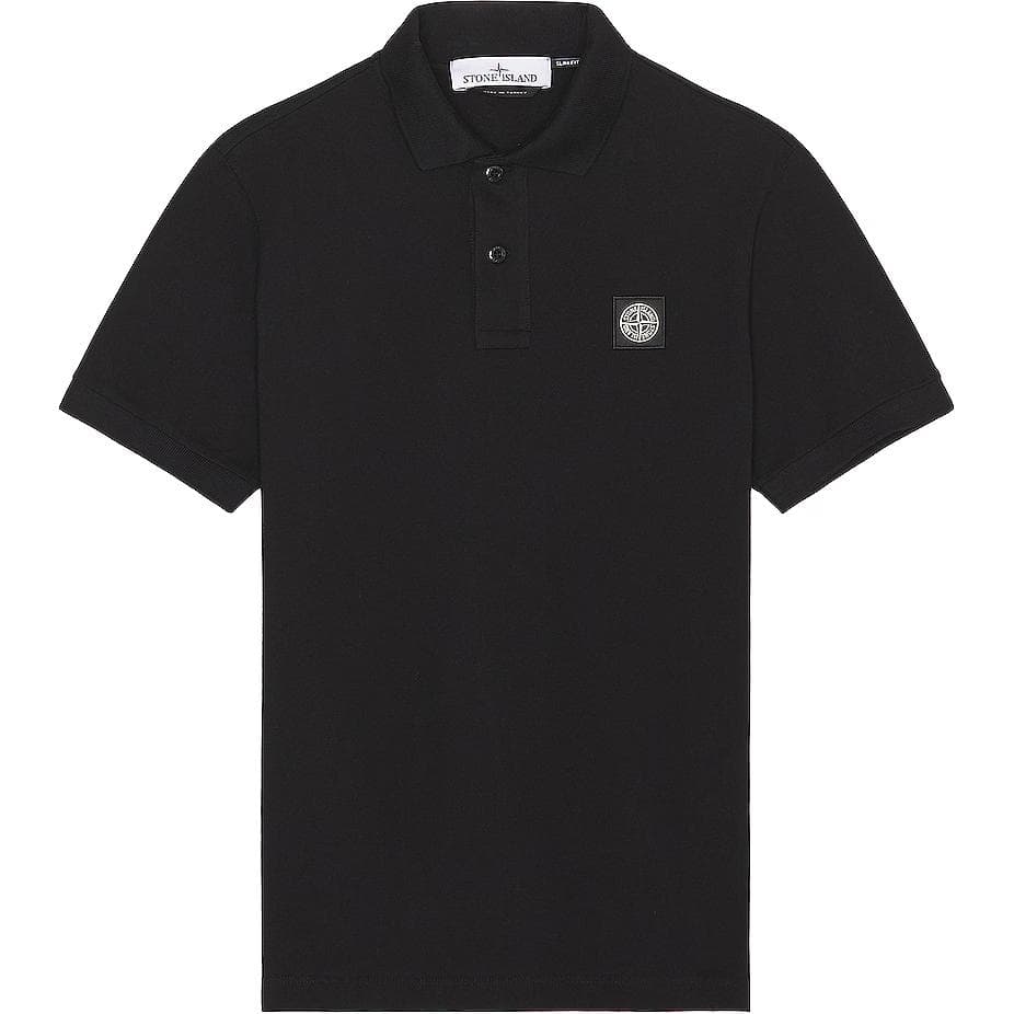 Поло Stone Island Поло Мужской Черный - изображение 1