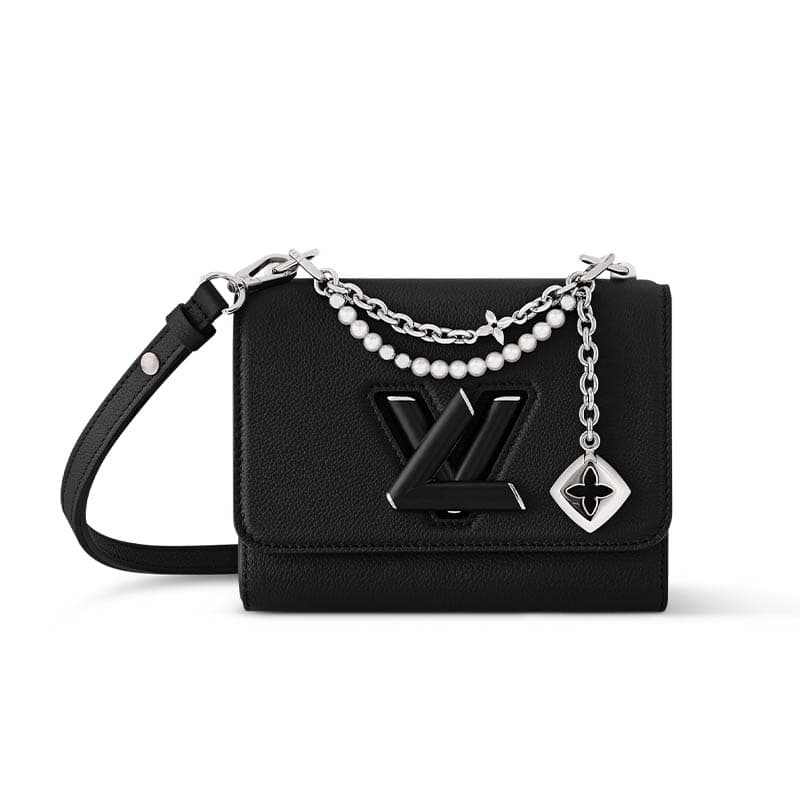 Сумка через плечо Louis Vuitton Twist PM Black - изображение 1