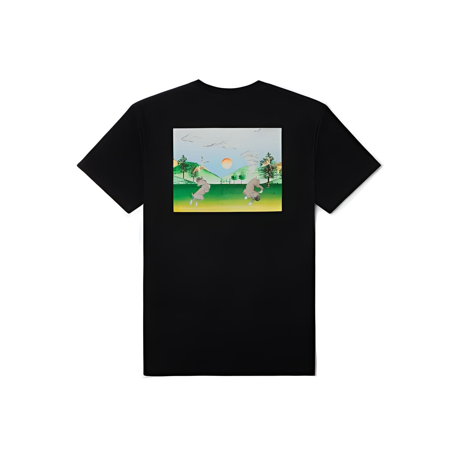 Футболка Vans TEE SS T Рубашка Мужская Черная - изображение 2