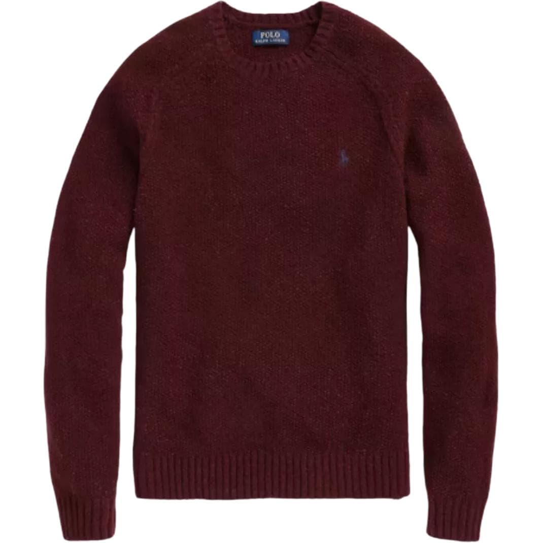 Кофта Polo Ralph Lauren Свитер Мужской Вино Красный - изображение 1
