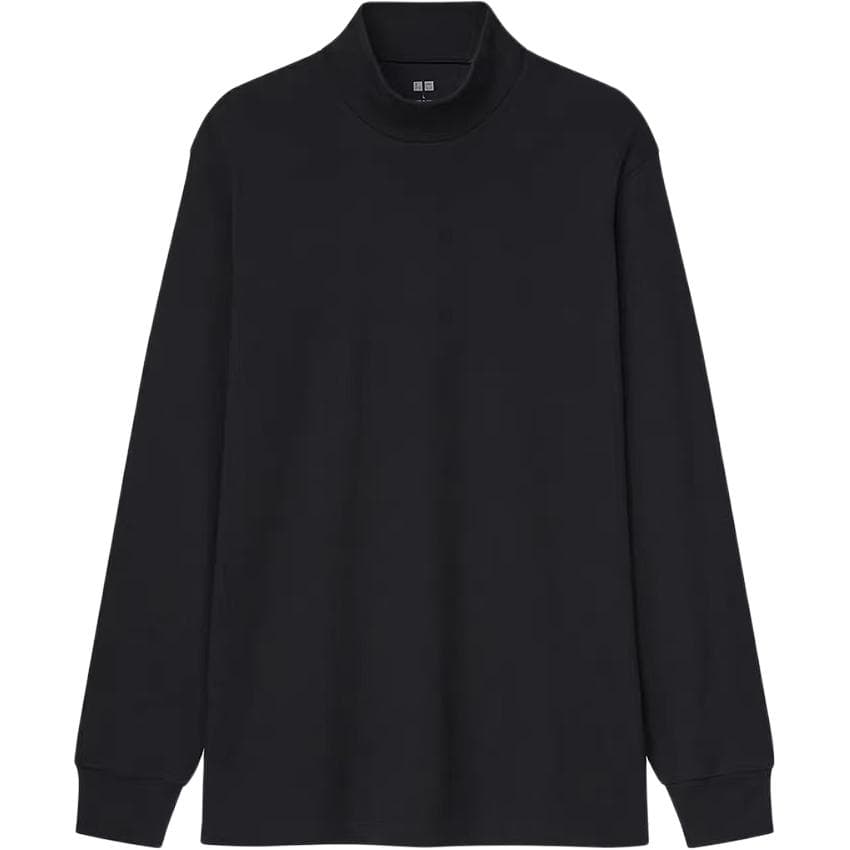 Кофта UNIQLO Мужские черные свитера - изображение 1