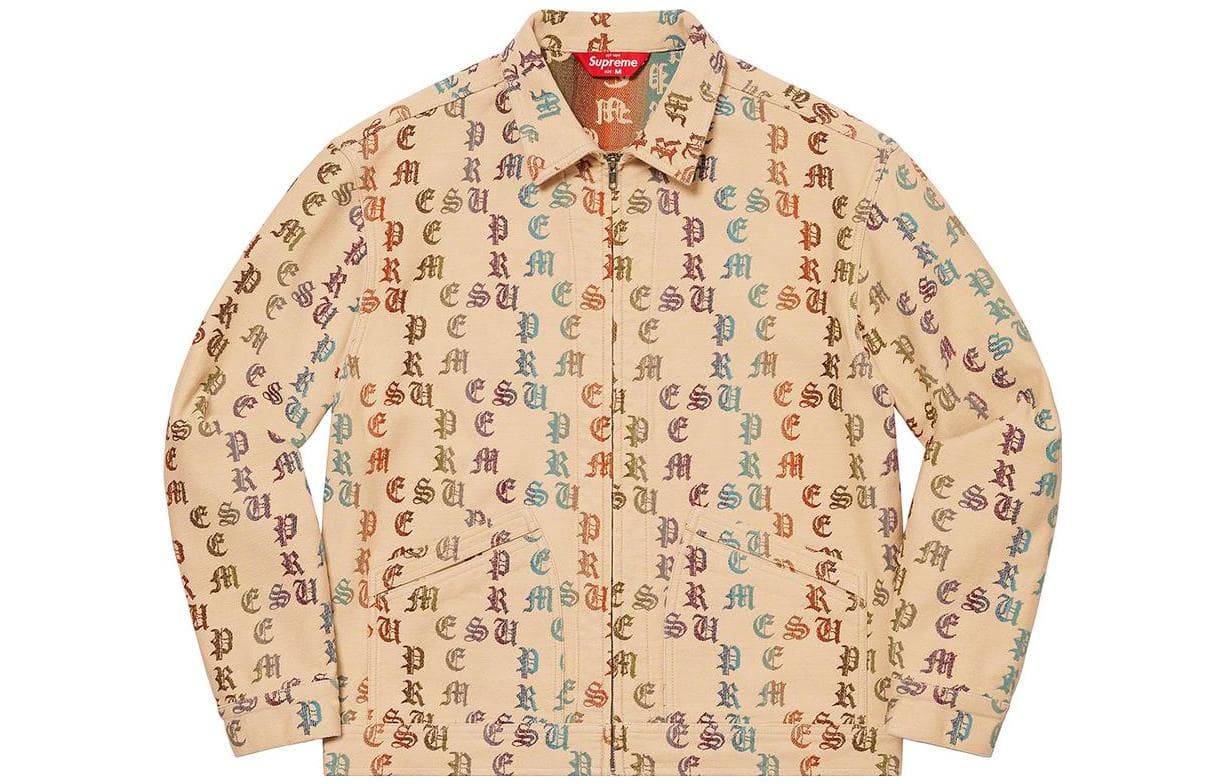 Куртка Supreme Gradient Jacquard Denim Jacket - изображение 1