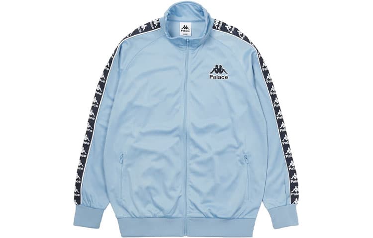 Куртка PALACE x Kappa W21 Track Top Blue Logo - изображение 1