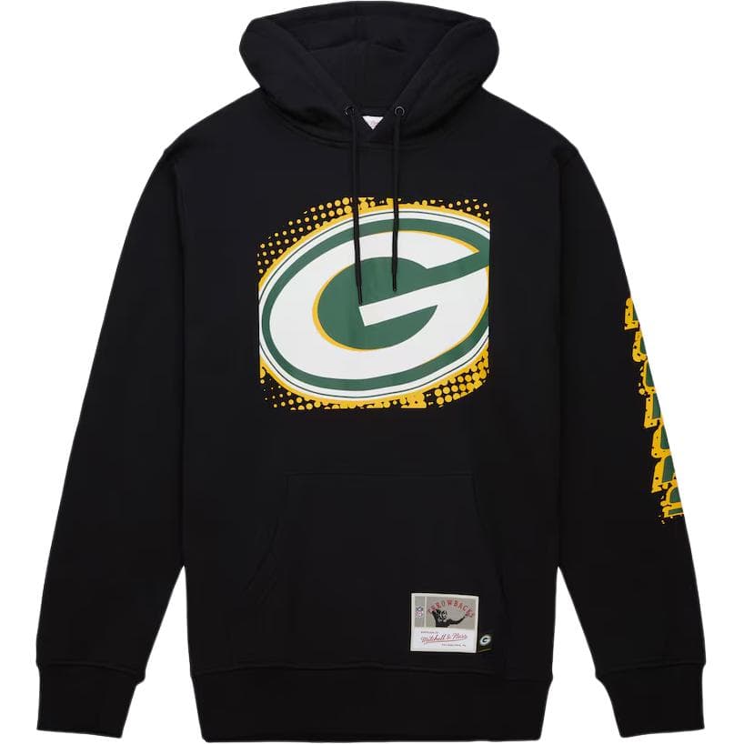 Худи Mitchell & Ness x NFL Green Bay Packers Big Face 7.0 Hoodie - изображение 1