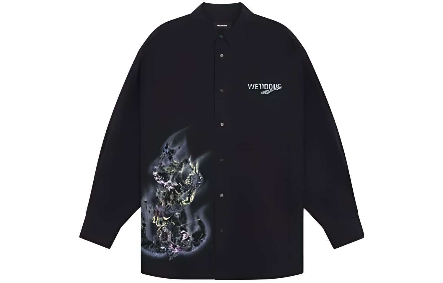 Рубашка WE11DONE FW23 Logo - изображение 1