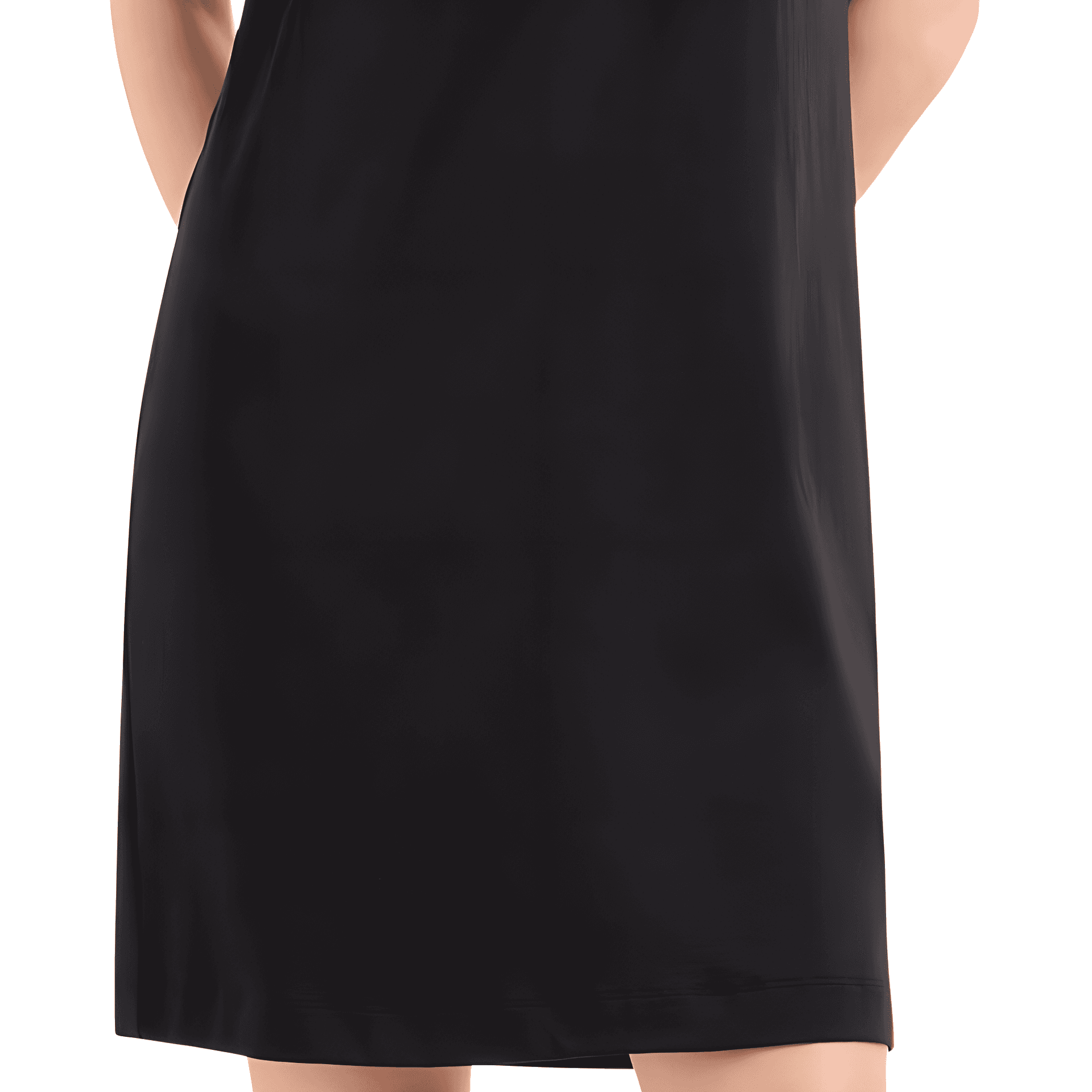 EMPORIO ARMANI EA7 SS25 Без рукавов Платье Женское Черное - изображение 2