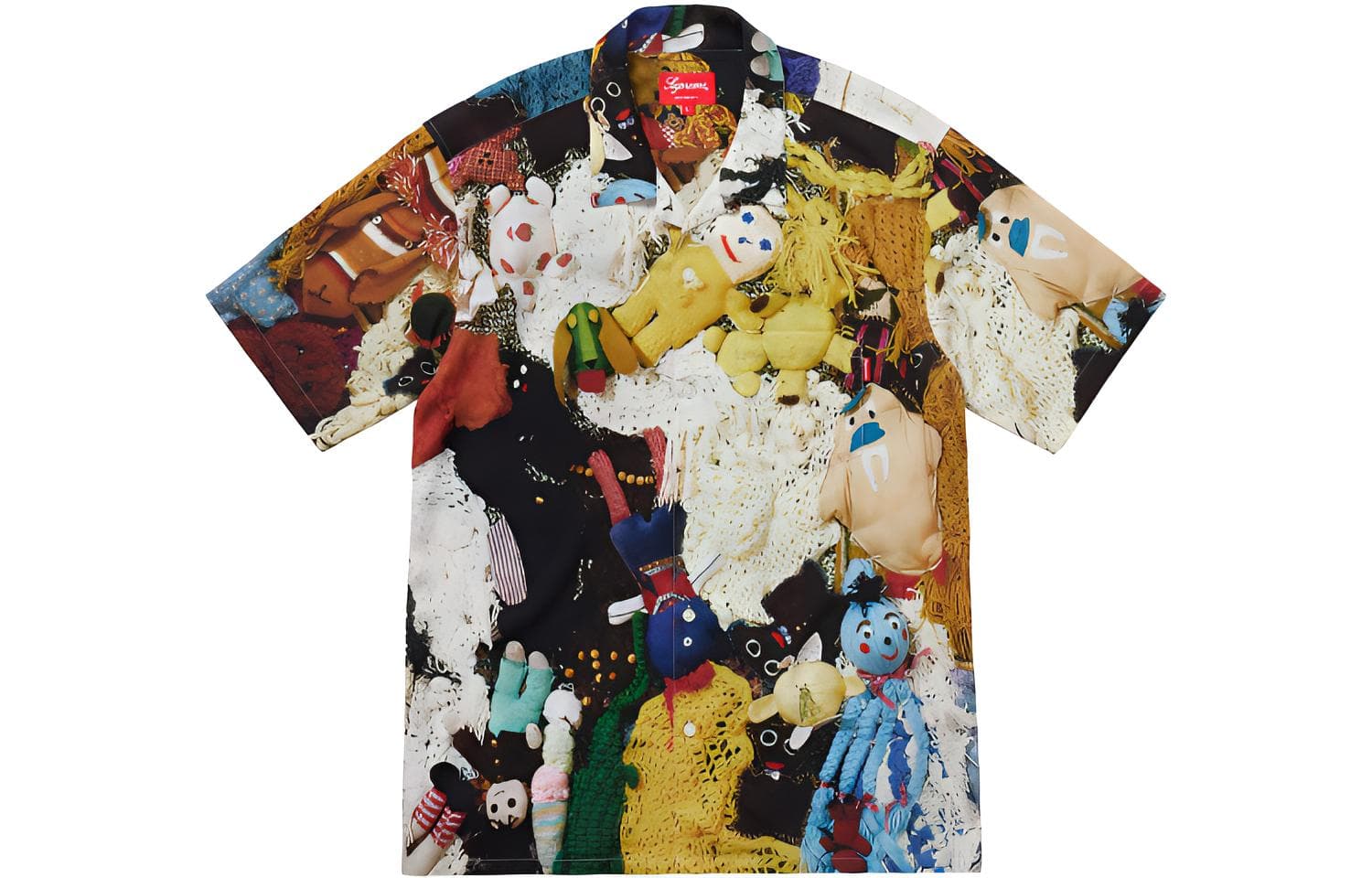 Рубашка Supreme FW18 Mike Kelley Rayon Shirt - изображение 1