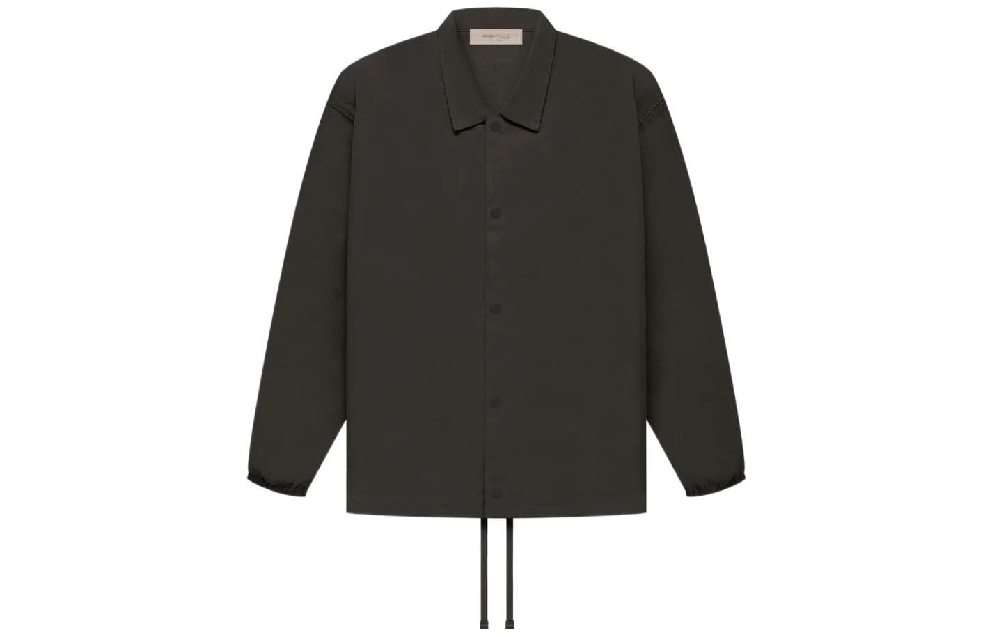 Куртка Fear of God Essentials Coaches Jacket Off Black - изображение 1