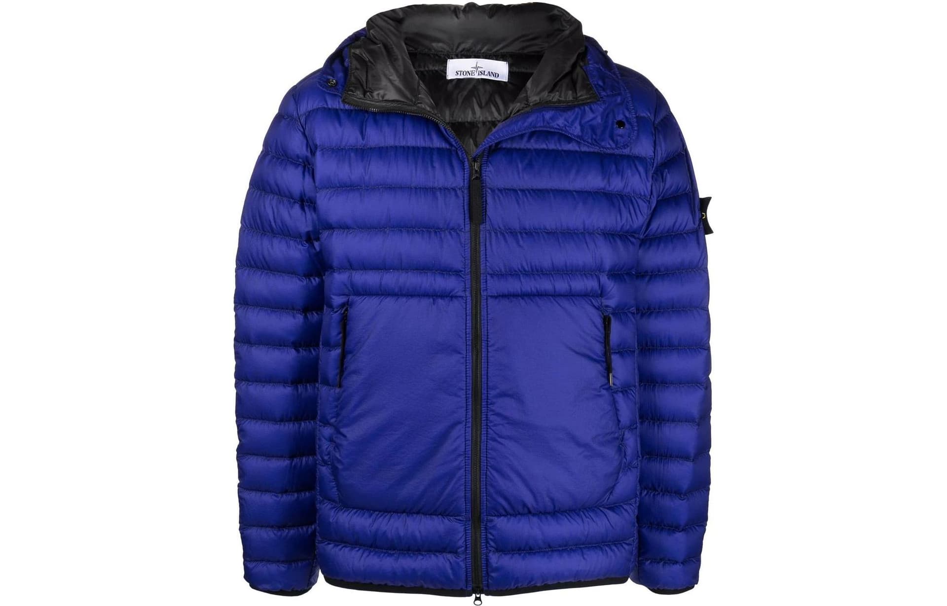Куртка Stone Island Hooded Down Jacket Blue - изображение 1