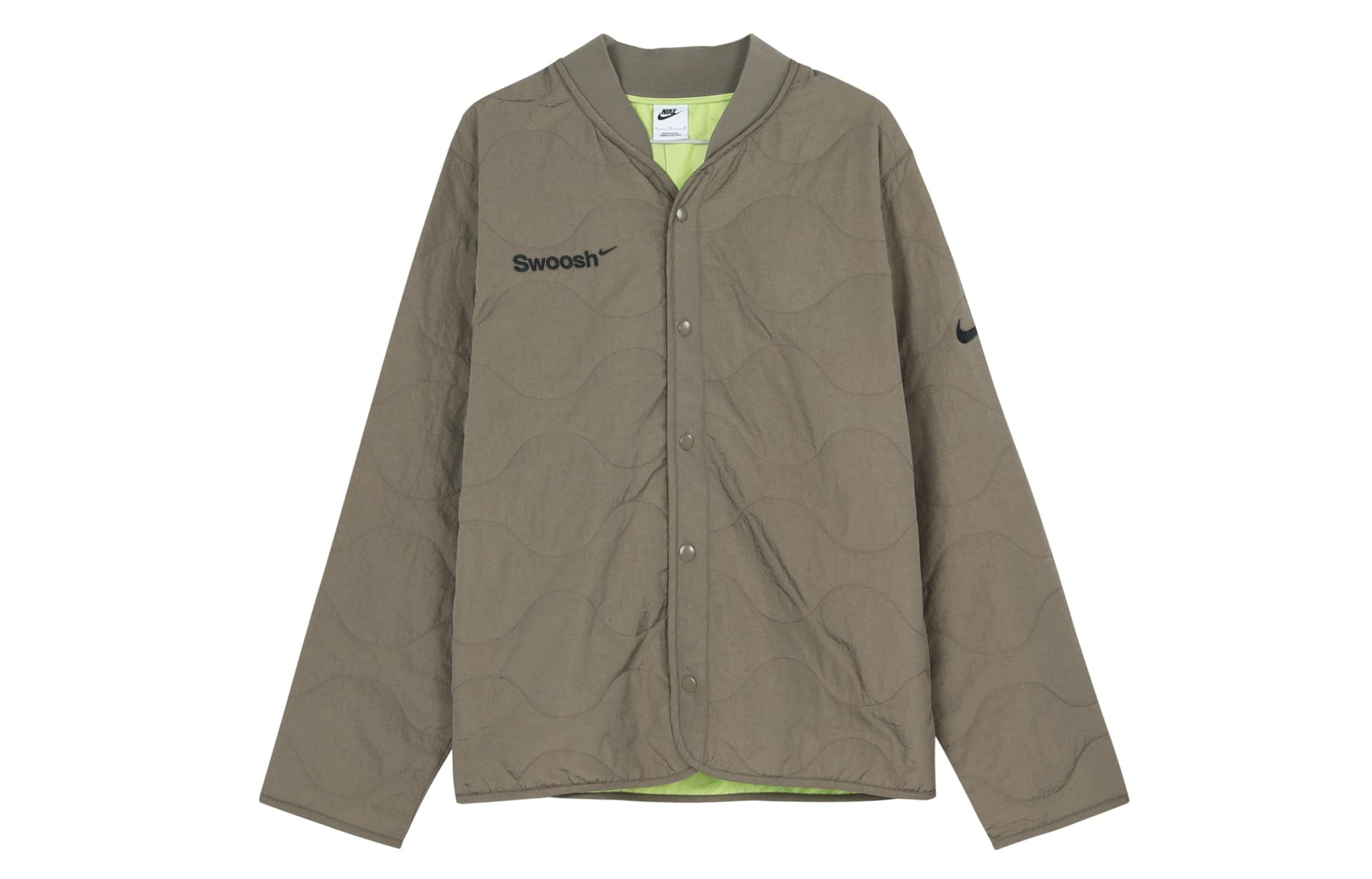 Куртка Nike Logo Baseball Jacket Brown - изображение 1
