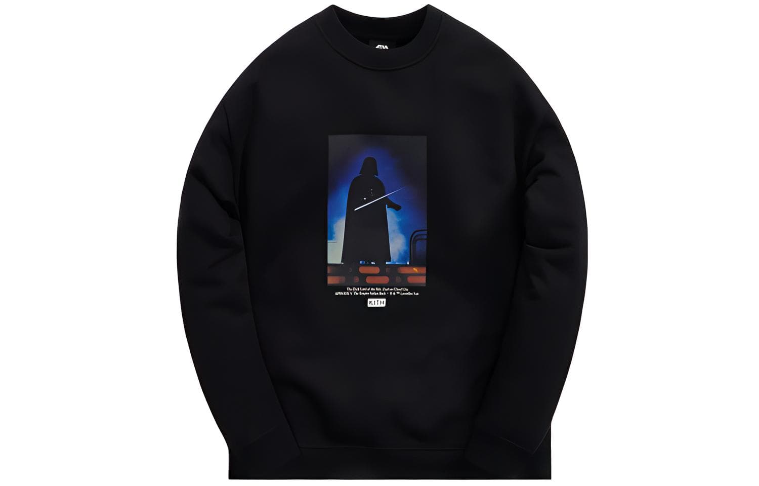 Худи KITH x STAR WARS Vader Crewneck Black - изображение 1