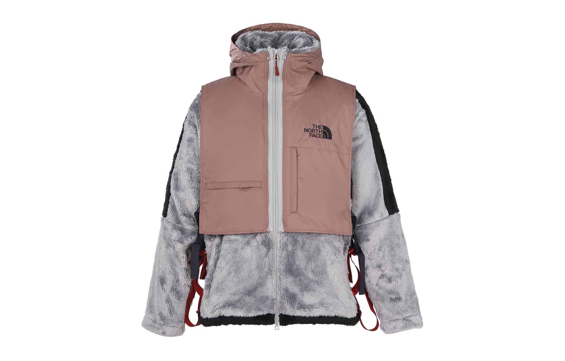 Куртка The North Face Fleece Jacket Grey - изображение 1