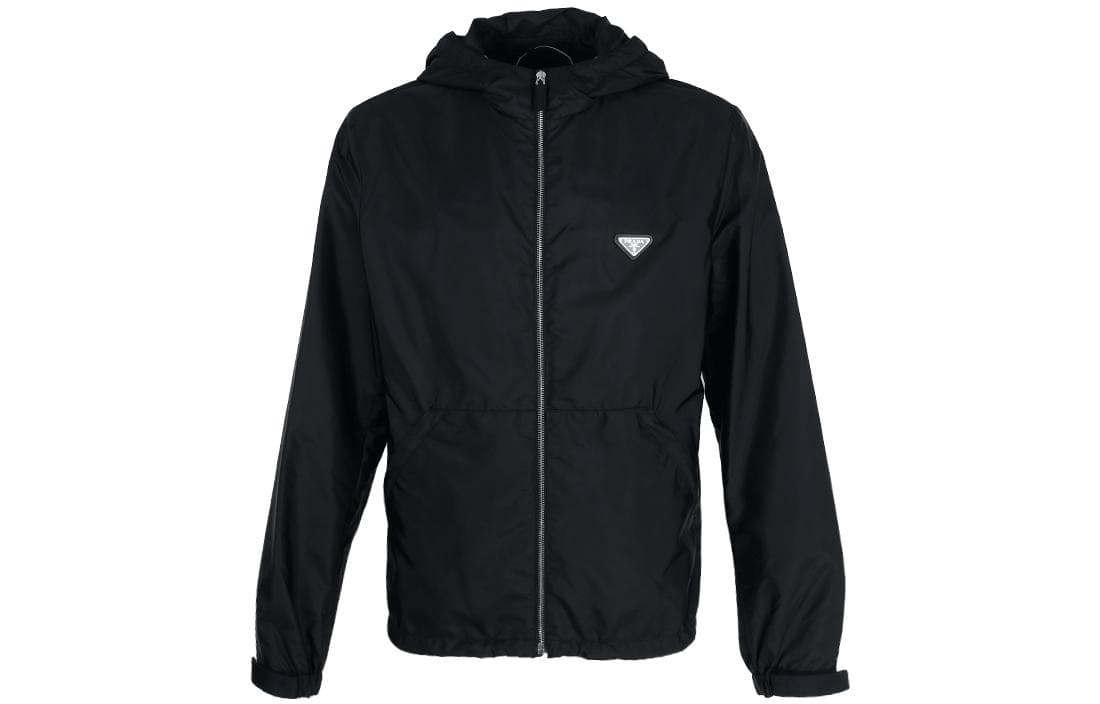 Куртка Prada SS23 Zip Hoodie Jacket Black - изображение 1