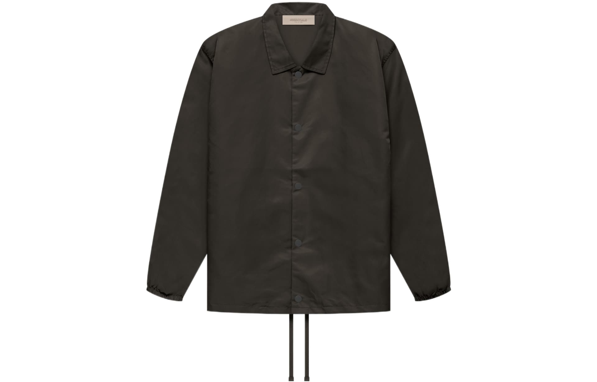 Куртка Fear of God Essentials FW22 Nylon Coaches Jacket Off Black - изображение 1