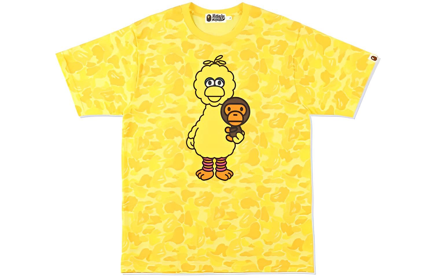 Футболка BAPE x SESAME STREET T - изображение 1