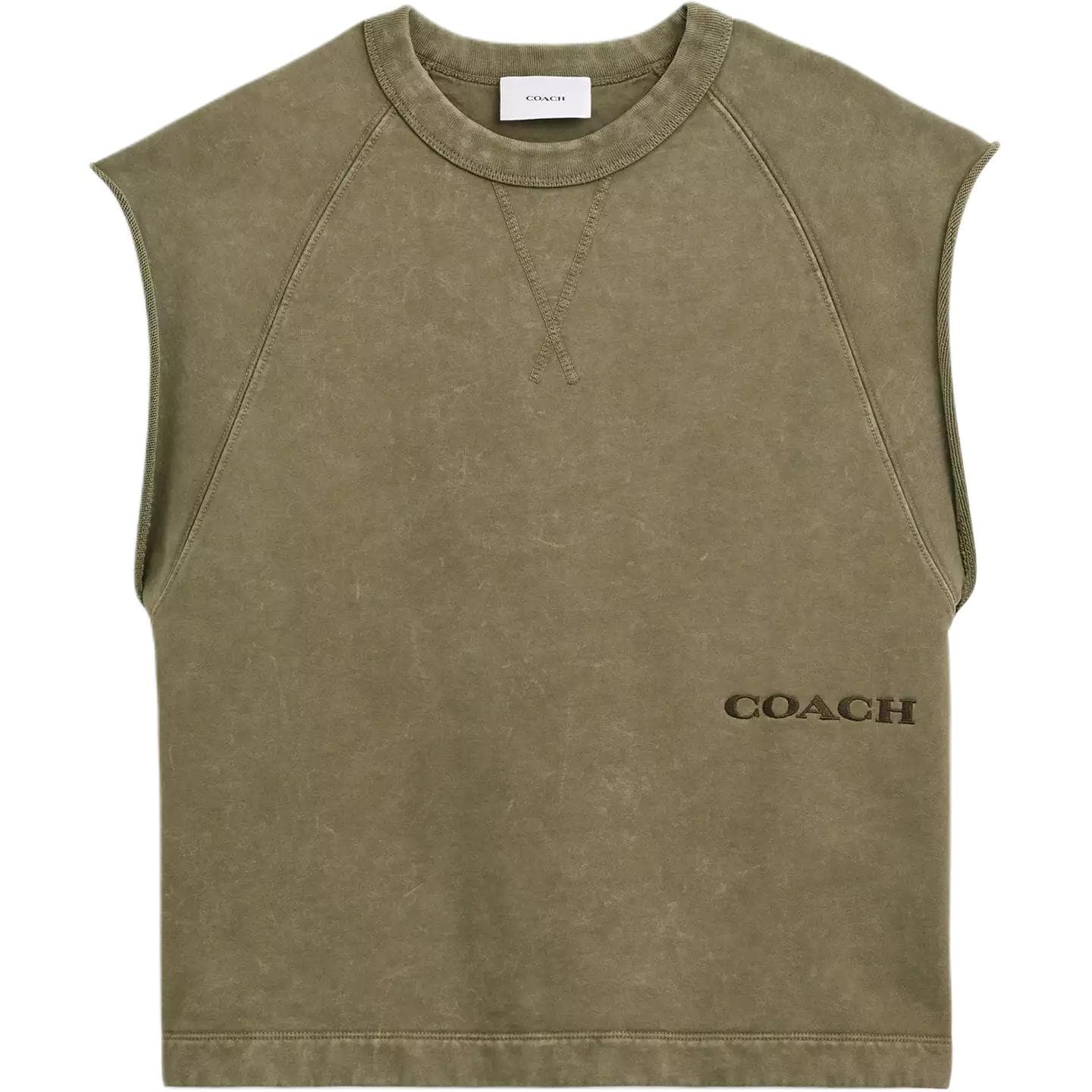 Майка COACH Зеленый Мужские Майки - изображение 1