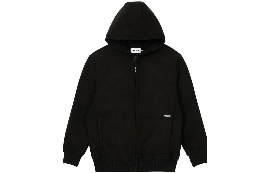 Куртка PALACE Therma Zip Hood Black - изображение 1