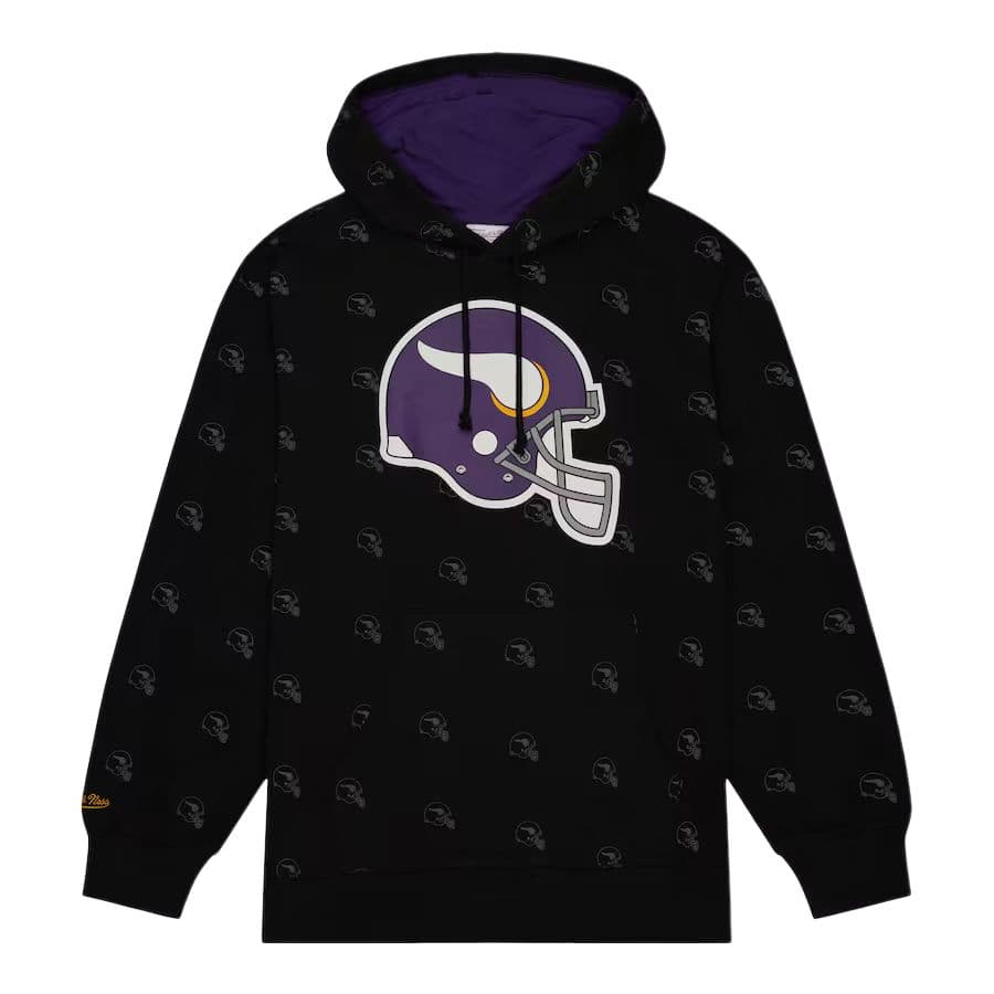 Худи Mitchell Ness Minnesota Vikings Allover Print - изображение 1