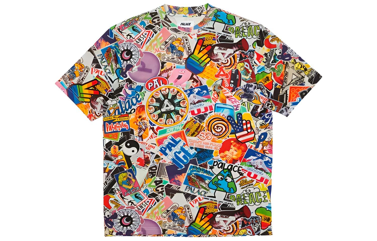 Футболка Palace FW21 Sticker Pack T-Shirt Multi - изображение 1