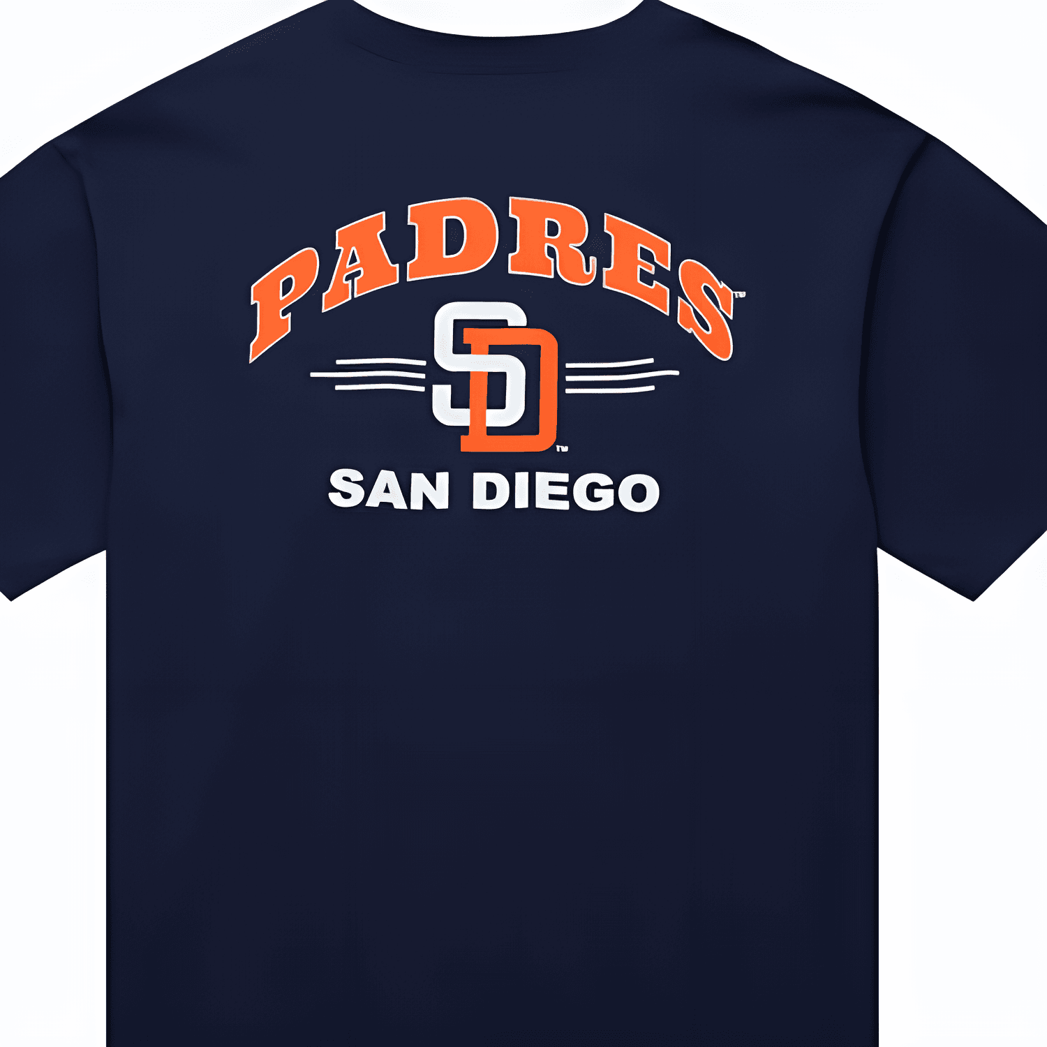 Футболка Mitchell Ness x MLB SAN DIEGO PADRES intage Logo Double Hit Pocket T - изображение 3