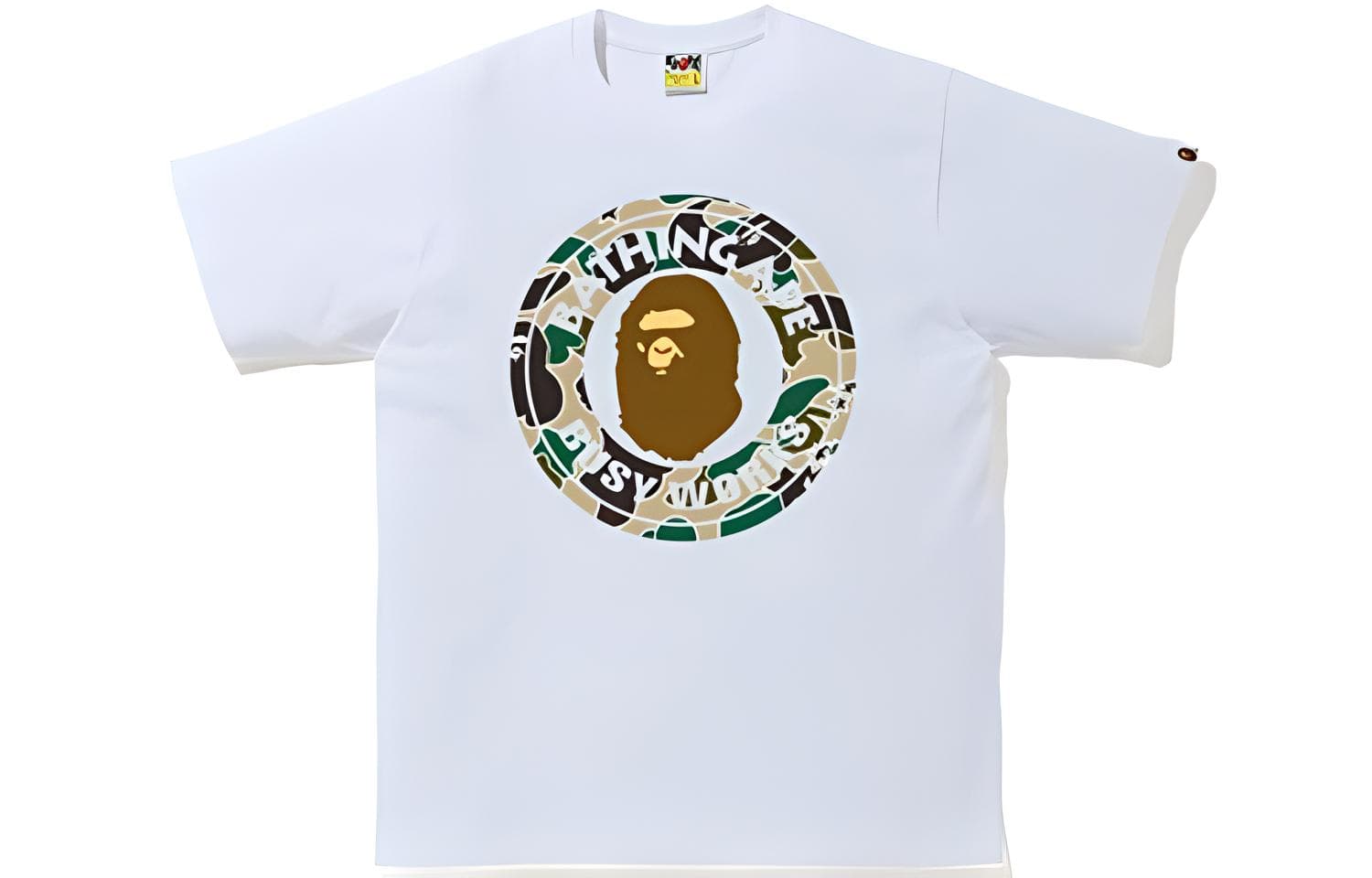 Футболка BAPE Sta Camo Busy Works Tee T - изображение 4