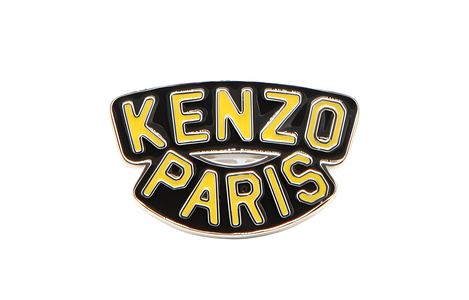 Кольцо KENZO Латунные Кольца Черные Женские - изображение 1