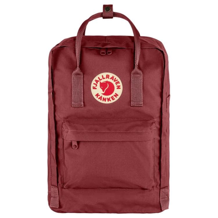 Рюкзак Fjallraven Kanken 18L Outdoor Рюкзак Сумка из винилового кислорода красный унисекс - изображение 1