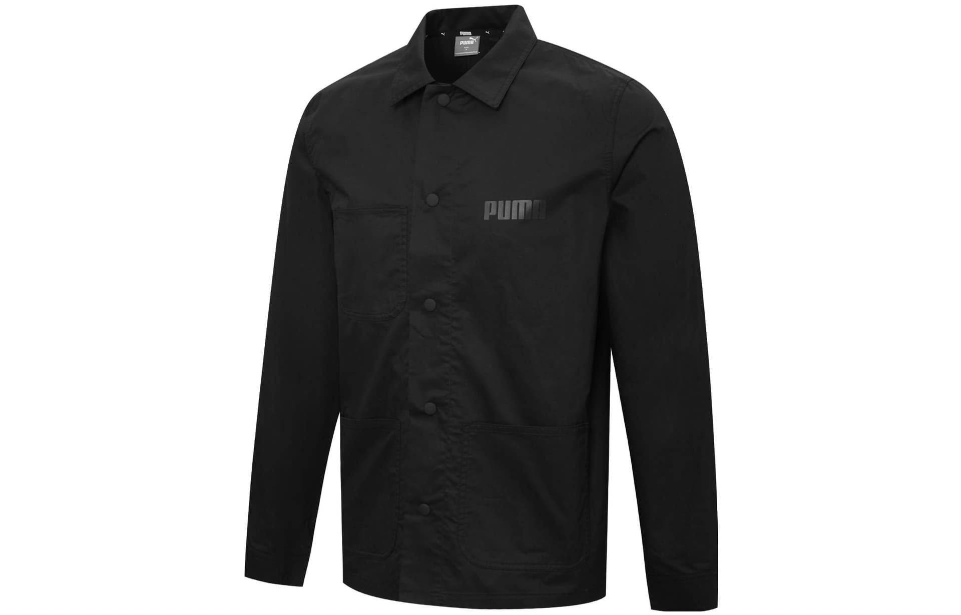 Куртка Puma Logo Jacket Black - изображение 1