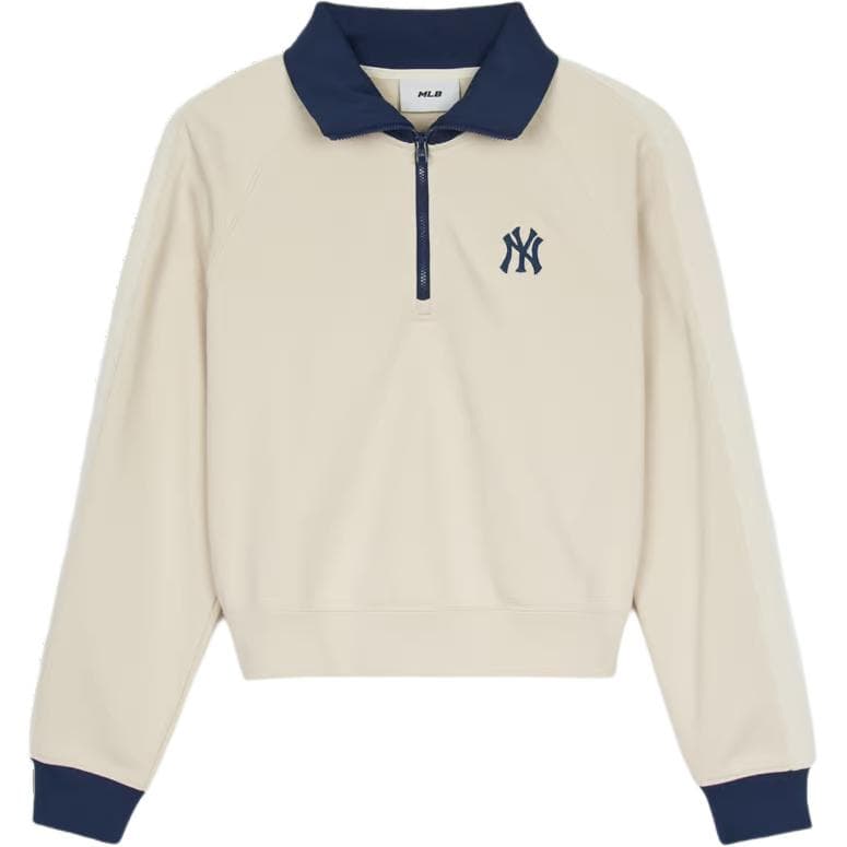 Худи MLB New York Yankees Толстовка Унисекс Кремовая - изображение 1