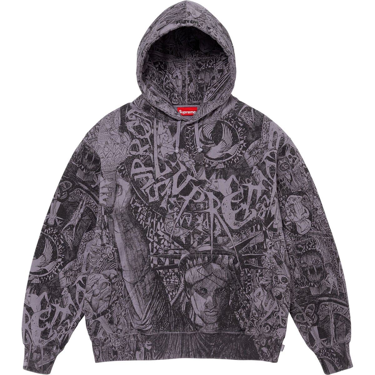 Худи Supreme FW24 Унисекс Толстовка - изображение 1