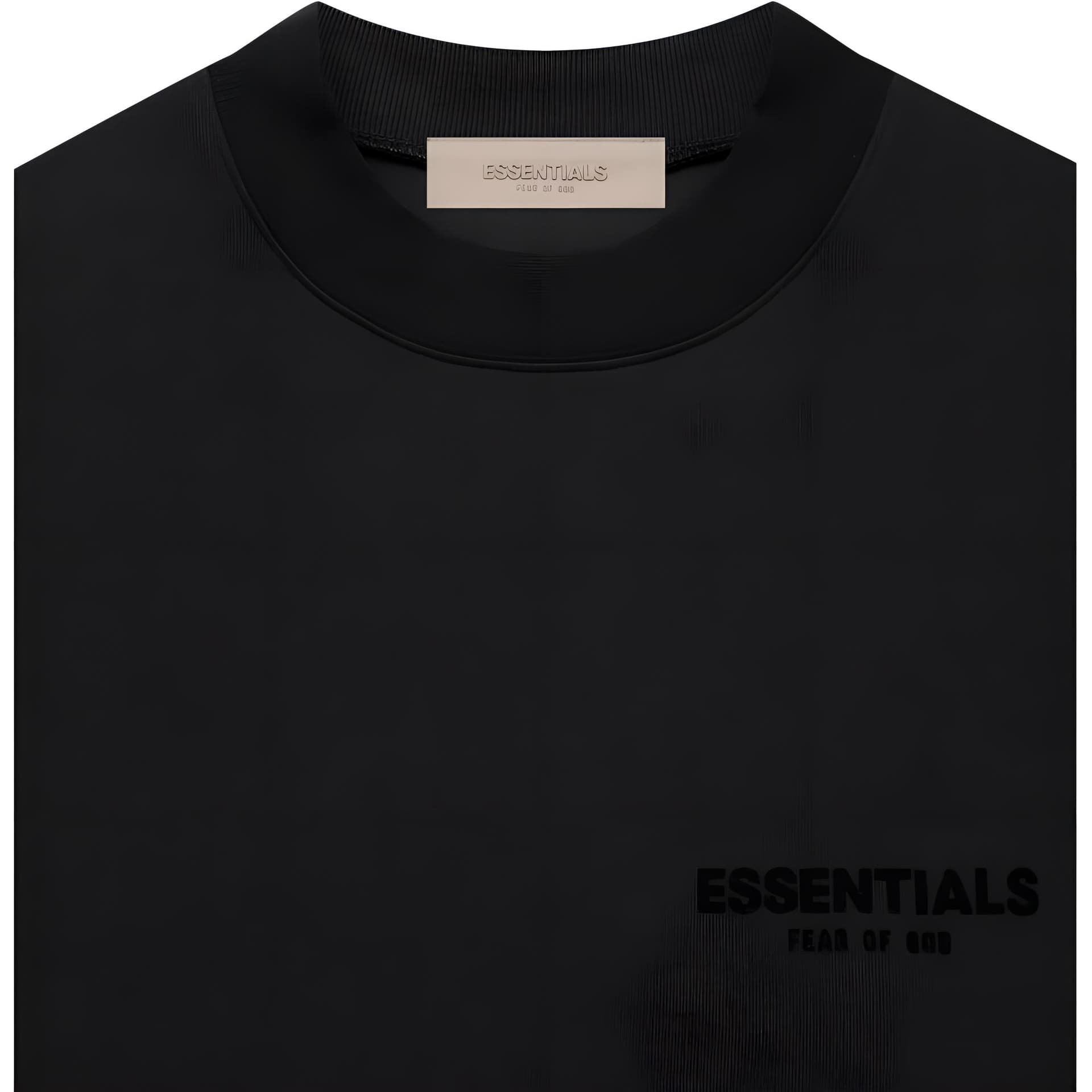 Худи Fear of God Essentials SS22 Relaxed Mockneck Stretch LimoLogo - изображение 3