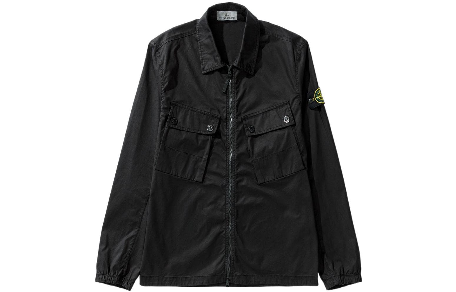 Куртка Stone Island FW22 Black Shirt Jacket - изображение 1