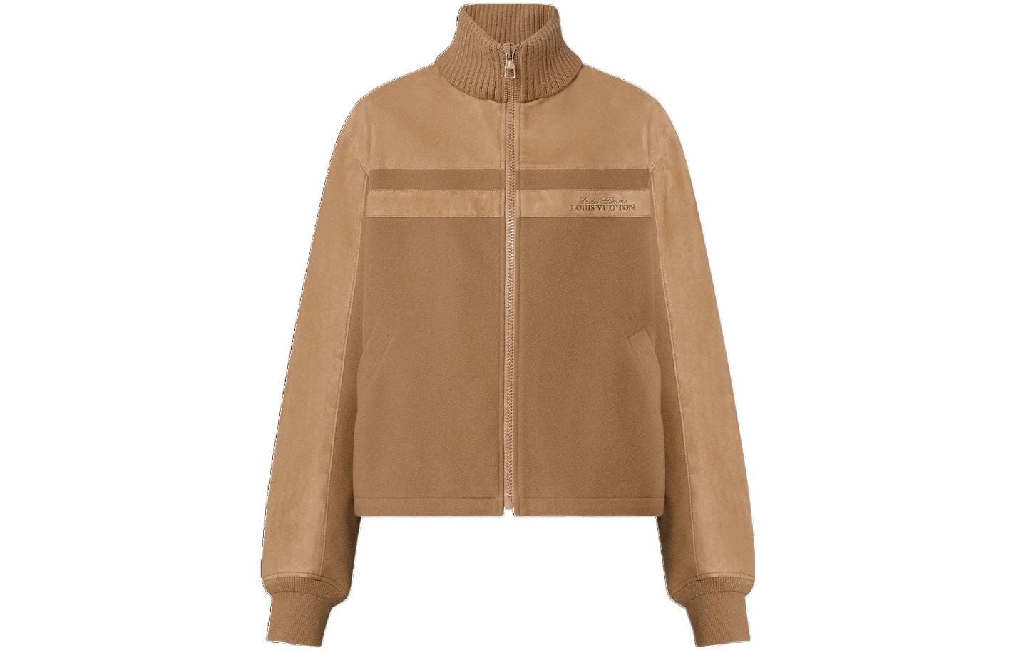Куртка Louis Vuitton SS23 Leather Zip Jacket - изображение 1