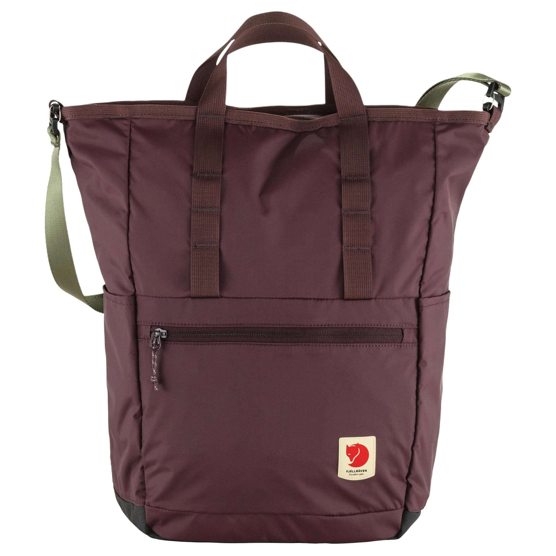 Fjallraven High Coast 23L Туристические сумки Переработанный нейлон Ежевик Красный Унисекс - изображение 1
