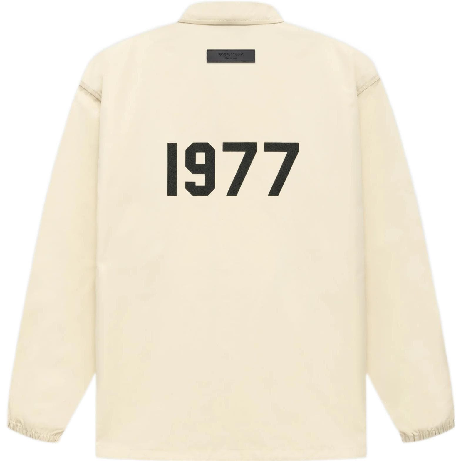 Куртка Fear of God Essentials FW22 1977 Cotton Coaches Jacket Egg shell Logo - изображение 1