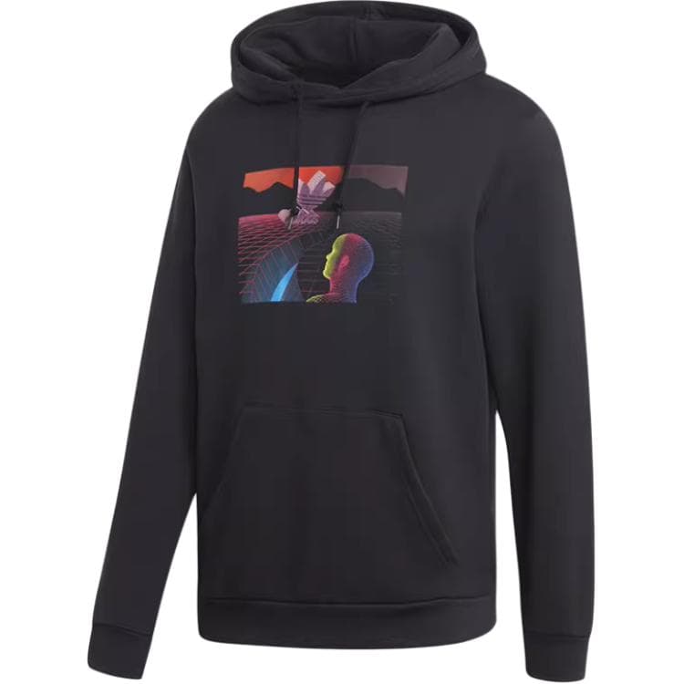 Худи Adidas Originals D Hoody Толстовка Мужской Черный - изображение 1