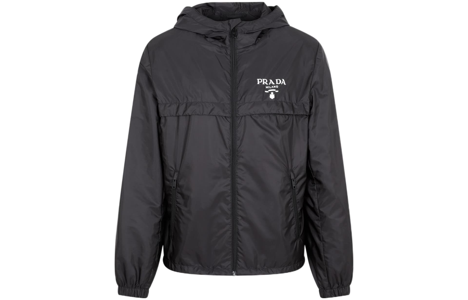 Куртка Prada FW22 Hooded Jacket Black - изображение 1